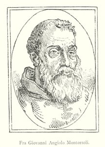 Fra Giovanni Angiolo Montorsoli (gravering) af Italian School