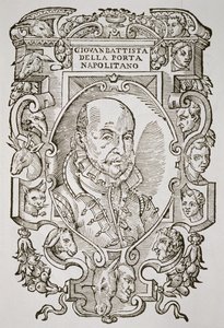Giovanni Battista della Porta (1535-1615) fra hans bog, Delle Celeste Fisionomia, Padua 1616, illustreret i History of Magic, udgivet sent i det 19. århundrede af Italian School