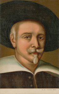 Guido Reni, italiensk maler (chromolitho) af Italian School