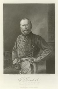Giuseppe Garibaldi af Italian School