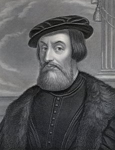 Hernan Cortes, graveret af William Holl, ca. 1830