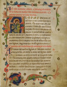 Historikeret initial 