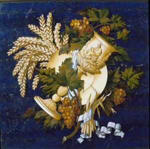 Indlagt marmor af Italian School