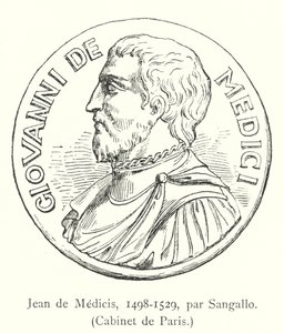 Jean de Medicis af Italian School