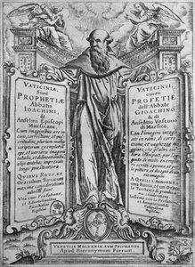 Joachim af Flora, illustration fra 