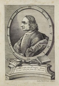 Joseph Tartini, graveret af Carlo Calcinotto (fl.1763), c.1763 af Italian School