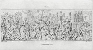 Trajans søjle, Trajans søjle (gravering) af Italian School