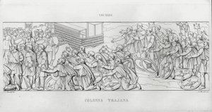 Trajans søjle, Trajans søjle (gravering) af Italian School