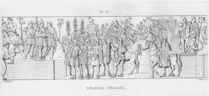Trajans søjle, Trajans søjle (gravering) af Italian School