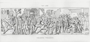 Trajans søjle, Trajans søjle (gravering) af Italian School