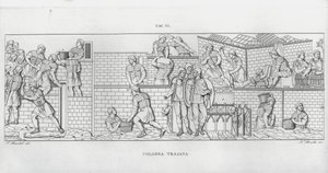 Trajans søjle, Trajans søjle (gravering) af Italian School