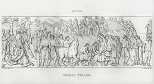 Trajans søjle, Trajans søjle (gravering) af Italian School