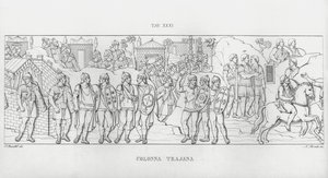 Trajans søjle, Trajans søjle (gravering) af Italian School