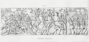 Trajans søjle, Trajans søjle (gravering) af Italian School