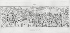 Trajans søjle, Trajans søjle (gravering) af Italian School