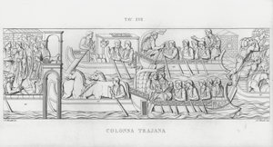 Trajans søjle, Trajans søjle (gravering) af Italian School