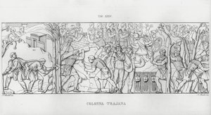 Trajans søjle, Trajans søjle (gravering) af Italian School