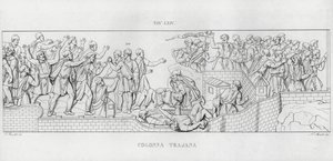 Trajans søjle, Trajans søjle (gravering) af Italian School