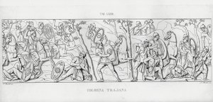 Trajans søjle, Trajans søjle (gravering) af Italian School