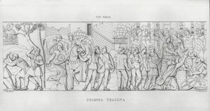 Trajans søjle, Trajans søjle (gravering) af Italian School