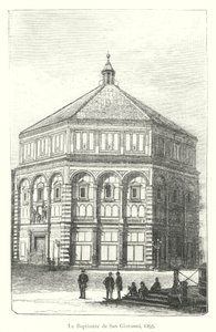 Baptistere de San Giovanni af Italian School