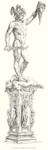 The Persee de Benvenuto Cellini (gravering) af Italian School