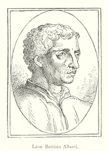 Leon Battista Alberti (gravering) af Italian School