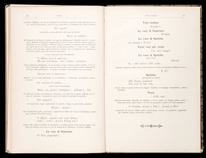 Libretto af Tosca af Giacomo Puccini, Ricordi Edition, Italien af Italian School