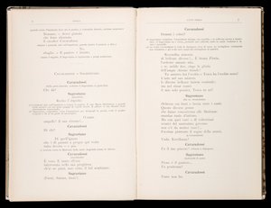 Libretto af Tosca af Giacomo Puccini, Ricordi Edition, Italien af Italian School