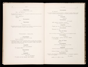 Libretto af Tosca af Giacomo Puccini, Ricordi Edition, Italien af Italian School