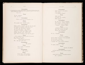 Libretto af Tosca af Giacomo Puccini, Ricordi Edition, Italien af Italian School