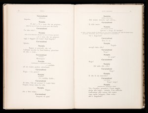Libretto af Tosca af Giacomo Puccini, Ricordi Edition, Italien af Italian School
