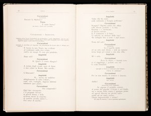 Libretto af Tosca af Giacomo Puccini, Ricordi Edition, Italien af Italian School