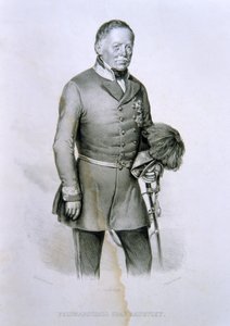 Maresciallo Radetzky Graff, illustration fra The History of Italy af Italian School