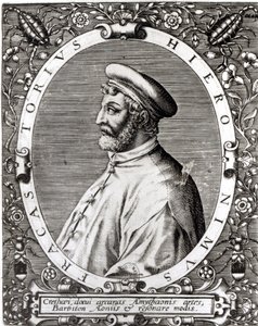 Medaljonportræt af Girolamo Fracastoro (1483-1553) af Italian School