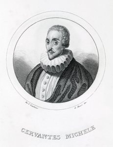 Miguel de Cervantes, spansk forfatter (1547 - 1616). af Italian School