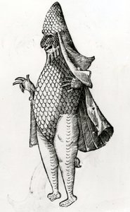 Monster Marinus henviser til biskoppens skolegang, 1642 af Italian School
