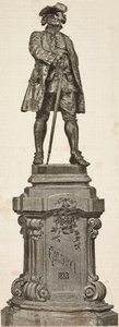Monument til Carlo Goldoni (1707-1793) af Antonio dal Zotto, afsløret den 20. december af Italian School