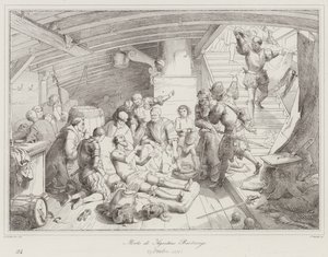 Agostino Barbarigos død af Italian School