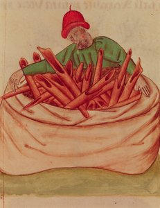 Ms Lat 993 L.9.28 Fol.36v Cinnamon Merchant, fra 