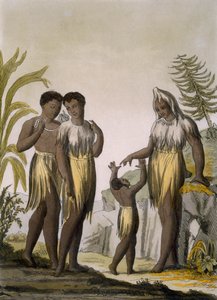Indfødte i Cazegut, Vestafrika, ca. 1820