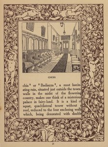 Side fra brochure for San Domenico Palace Hotel, Taormina (litografi) af Italian School
