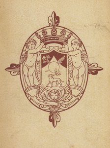 Side fra brochure for San Domenico Palace Hotel, Taormina (litografi) af Italian School