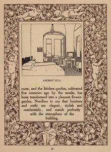 Side fra brochure for San Domenico Palace Hotel, Taormina (litografi) af Italian School