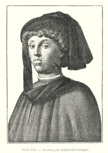 Pitti Palace, Ukendt, af Andrea del Castagno (gravering) af Italian School