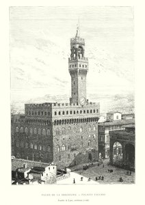 Palais de la Seigneurie, Palazzo Vecchio, Arnolfo di Lapo, arkitekt af Italian School