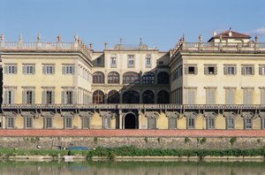 Palazzo Corsini, bygget 1650-c.1737 af Italian School