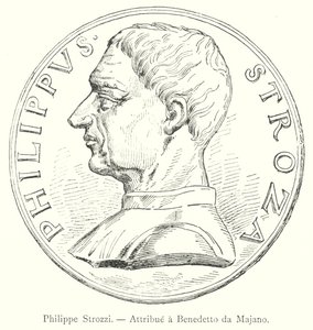 Philippe Strozzi, Attribut to Benedetto da Majano (gravering) af Italian School
