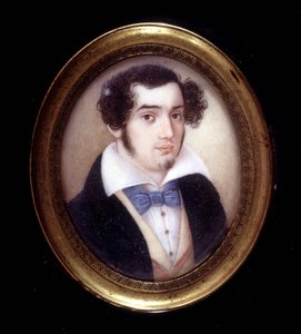 Portræt af Ciro Menotti (1798 - 1831). Risorgimentos museum. Milano af Italian School