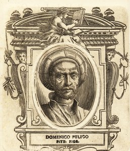 Portræt af Domenico Puligo, italiensk maler fra renæssancen, aktiv i Firenze af Italian School